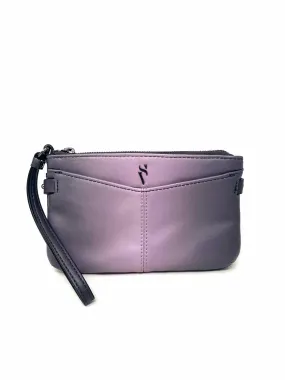 Simply Vera Purple/Pink Ombre Faux Leather Purses Wristlet