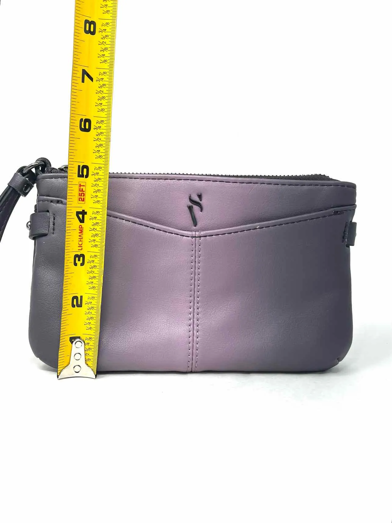 Simply Vera Purple/Pink Ombre Faux Leather Purses Wristlet