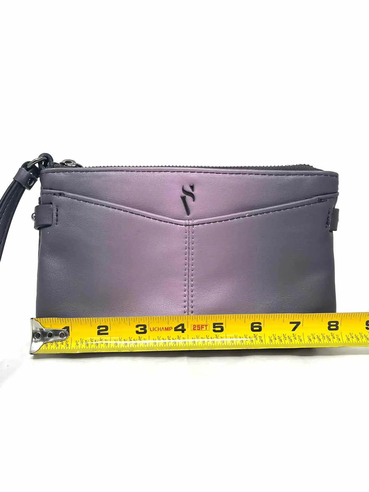 Simply Vera Purple/Pink Ombre Faux Leather Purses Wristlet