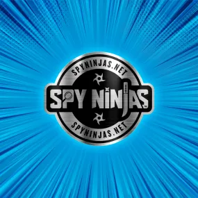 Sticker - Spy Ninjas - Metallic Finish - 2.25"