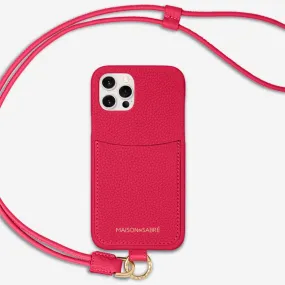 The Sling Phone Case iPhone 12 Pro - Shibuya Fuchsia