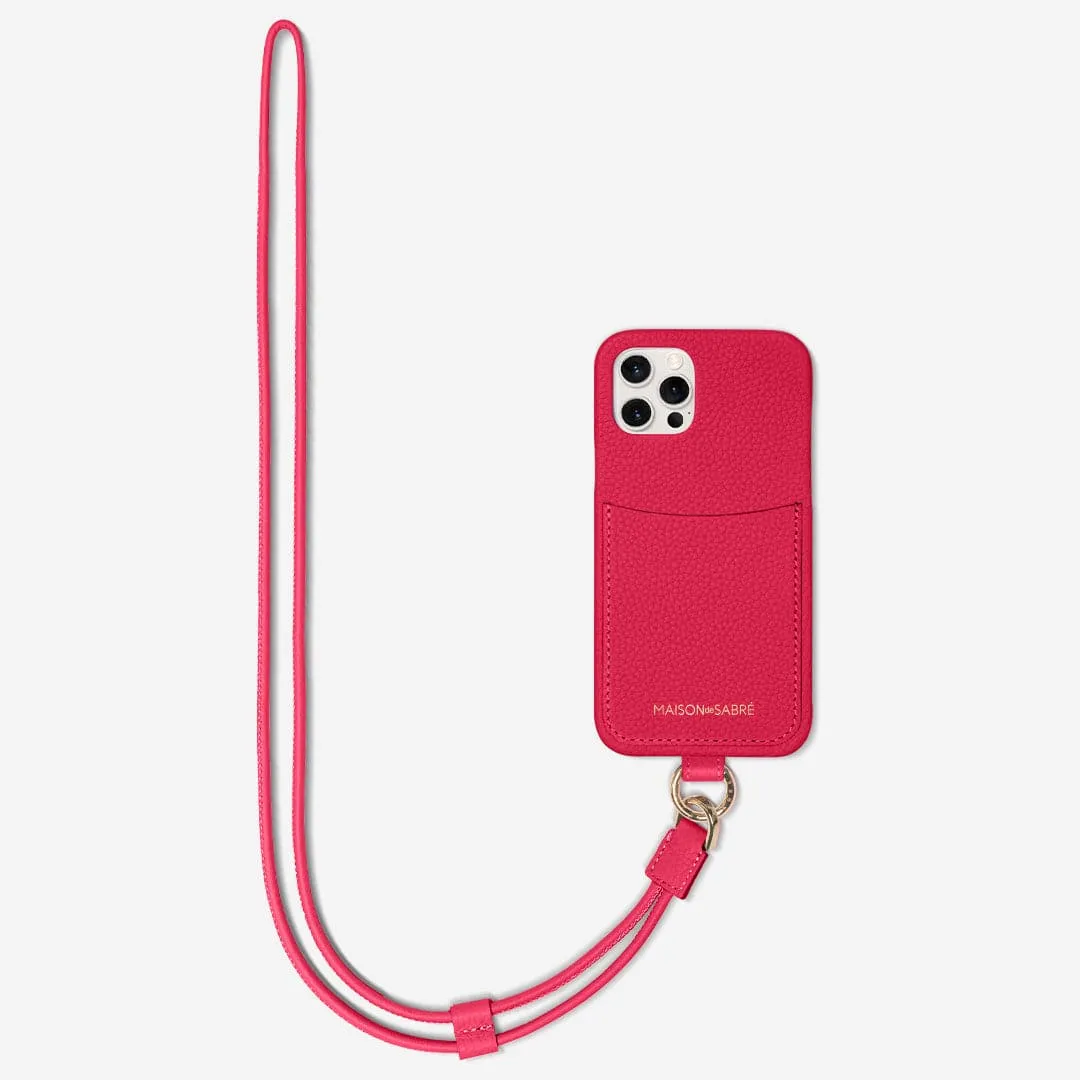 The Sling Phone Case iPhone 12 Pro - Shibuya Fuchsia