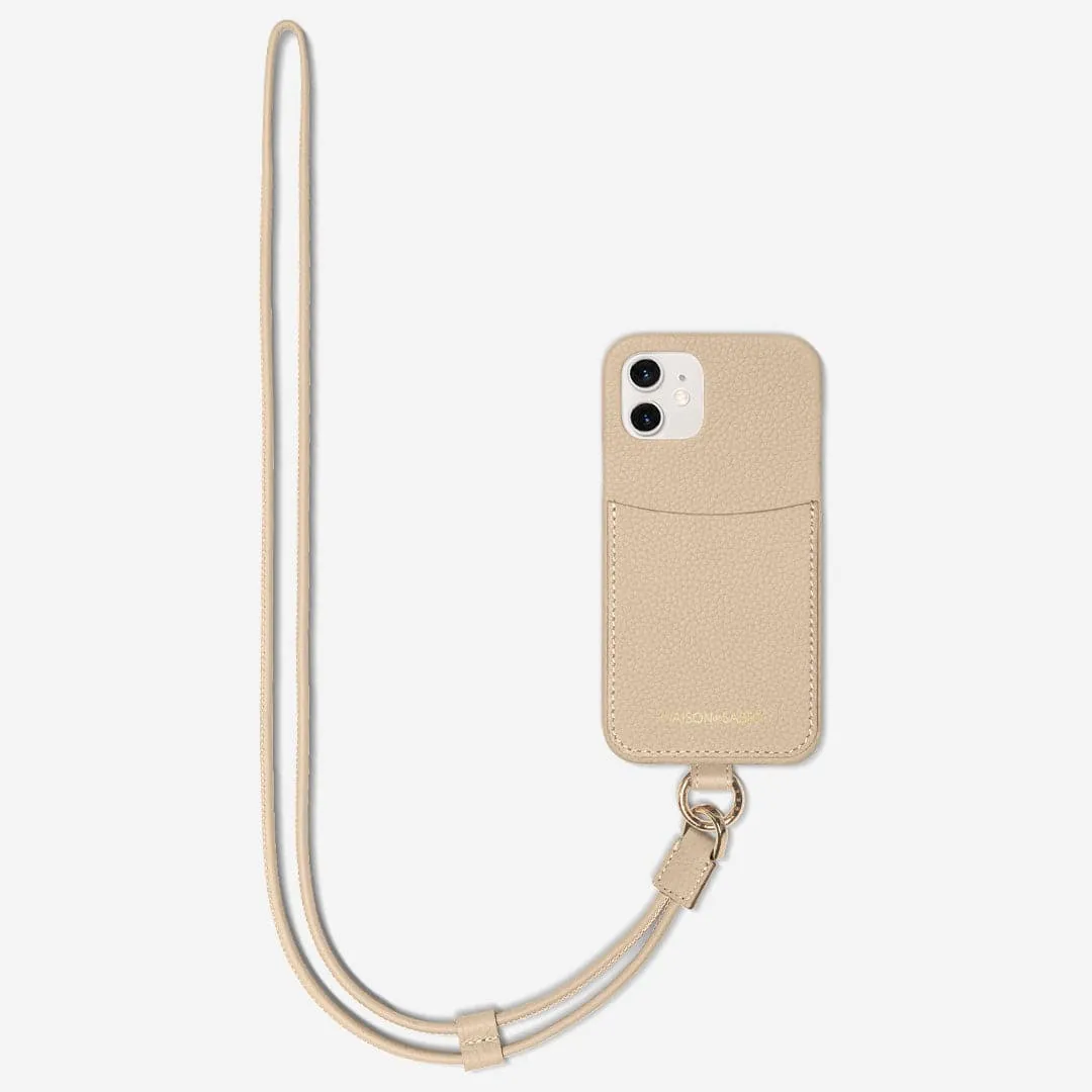 The Sling Phone Case iPhone 12 - Saharan Nude