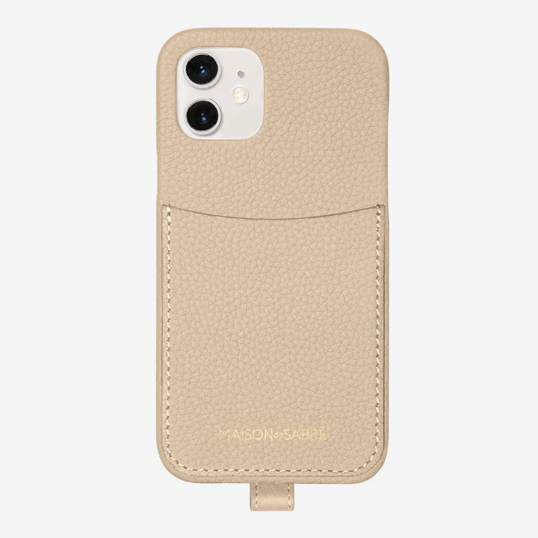 The Sling Phone Case iPhone 12 - Saharan Nude