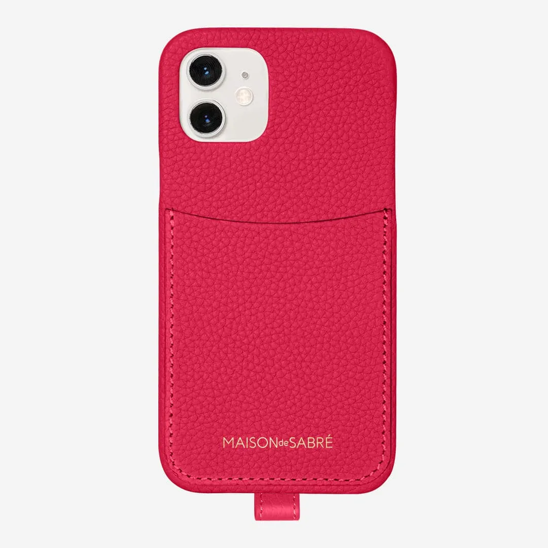 The Sling Phone Case iPhone 12 - Shibuya Fuchsia