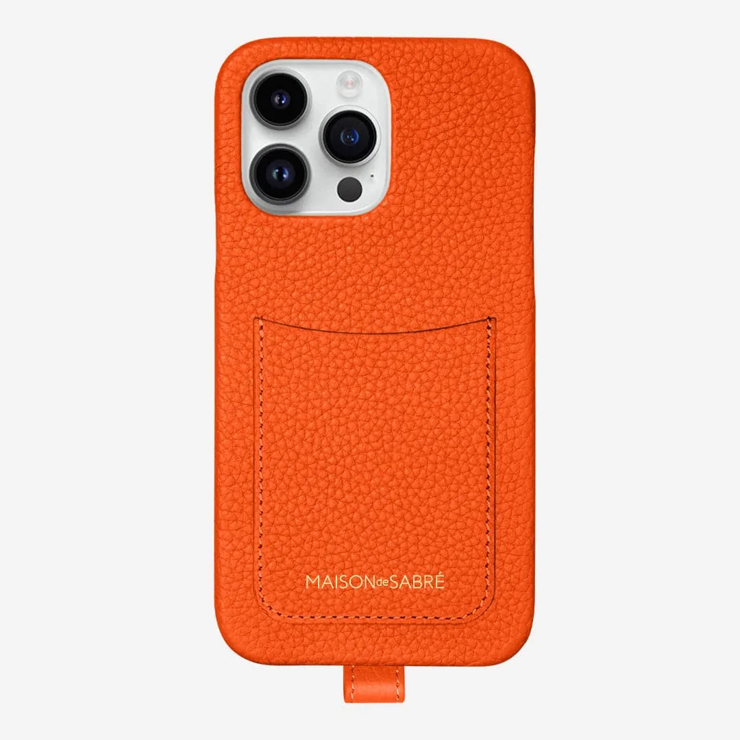 The Sling Phone Case iPhone 15 Pro Max - Manhattan Orange