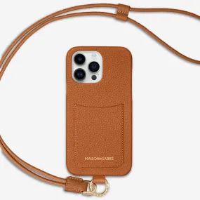 The Sling Phone Case iPhone 15 Pro Max - Pecan Brown