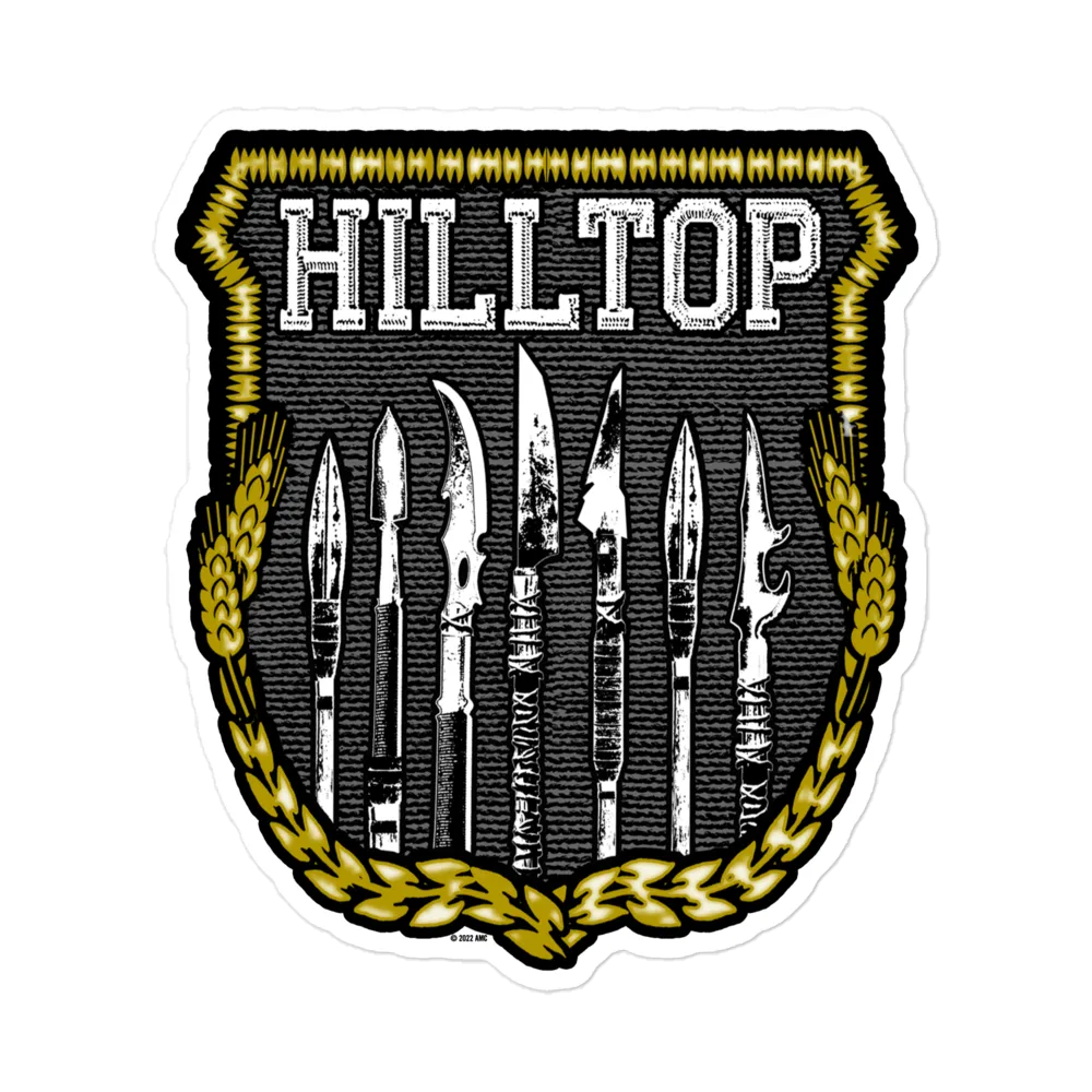 The Walking Dead Hilltop Die Cut Sticker