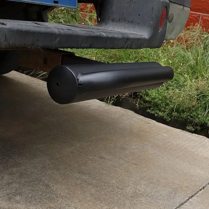 Tow Hitch Step fit for Truck with 2 inch Hitch Receivers Strong Steel Construction Textured Black with Pin Lock