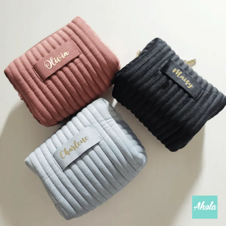 【Velet】Personalised Cosmetic Bag 化妝袋