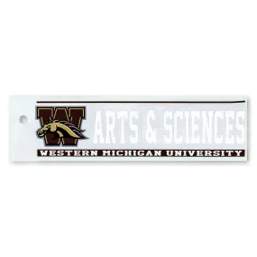 Western Michigan Arts & Sciences Bar Decal