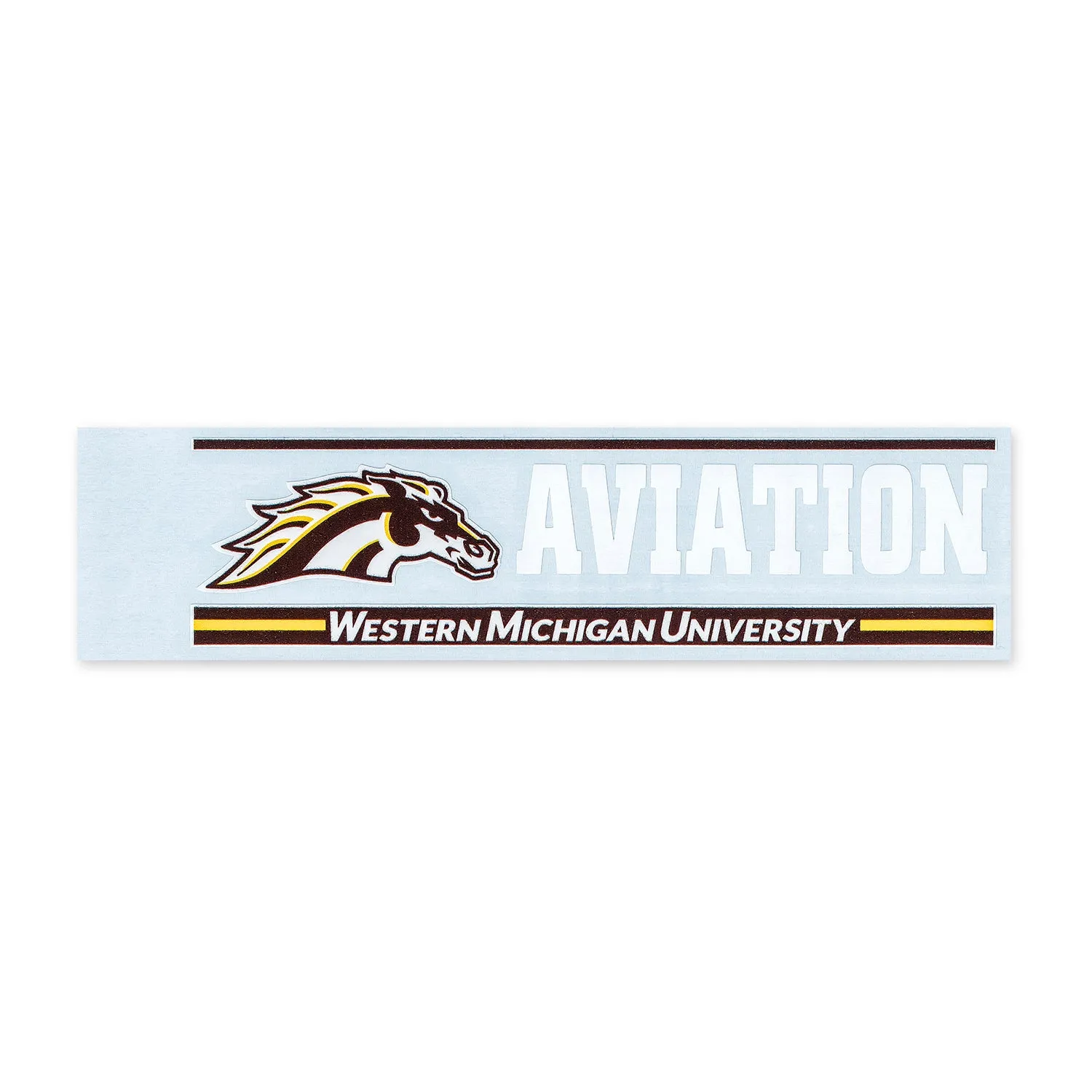 Western Michigan Aviation Bar Decal