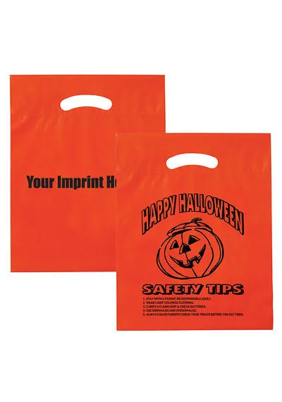 Wholesale Stock Design Halloween Fold-Over Reinforced Die Cut Bag - 13H12153