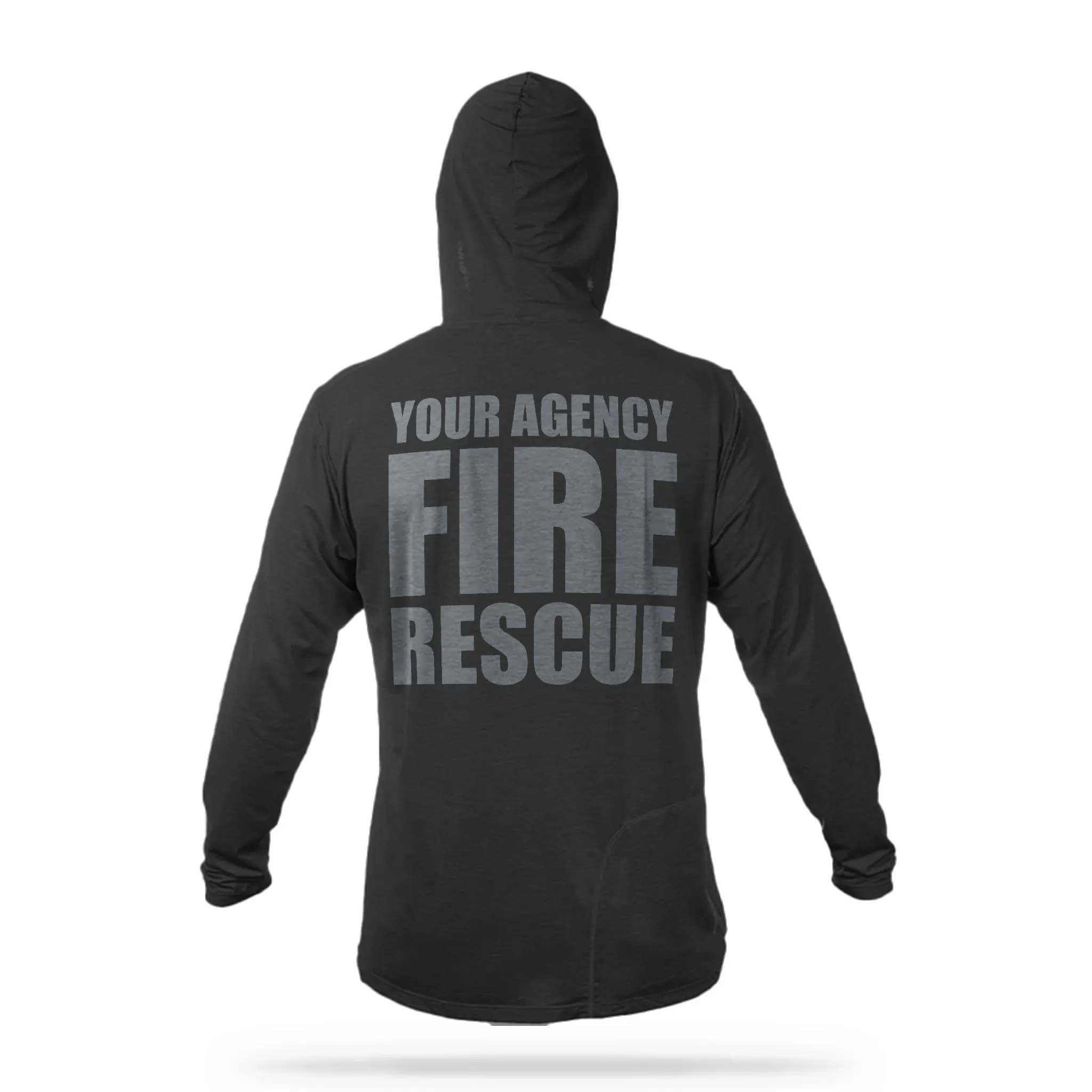 [YOUR AGENCY] FIRE Anetik Low Pro Tech Hoodie