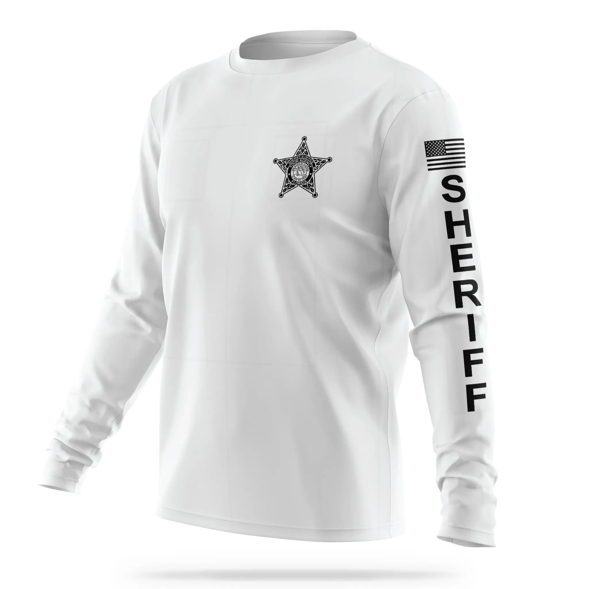 [YOUR AGENCY] SHERIFF Utility Long Sleeve