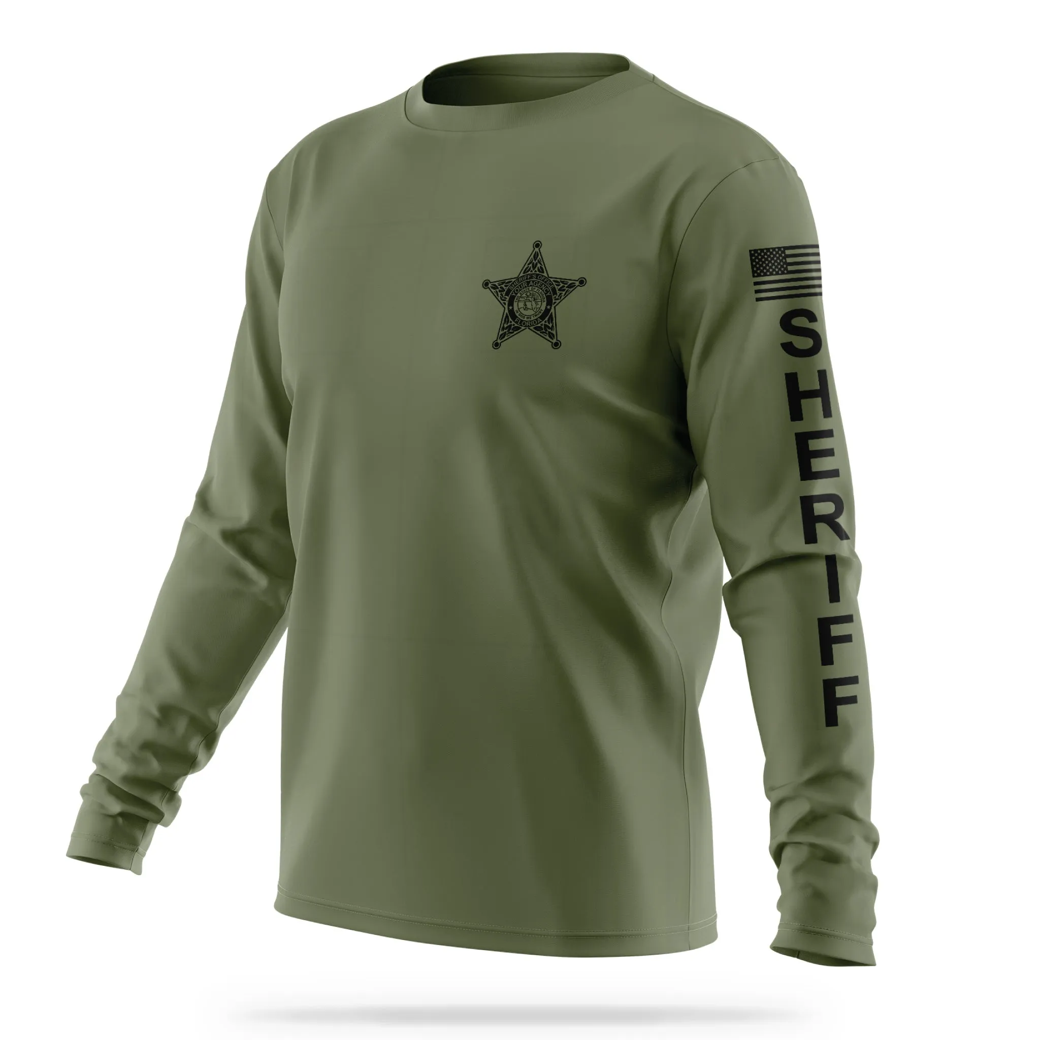 [YOUR AGENCY] SHERIFF Utility Long Sleeve