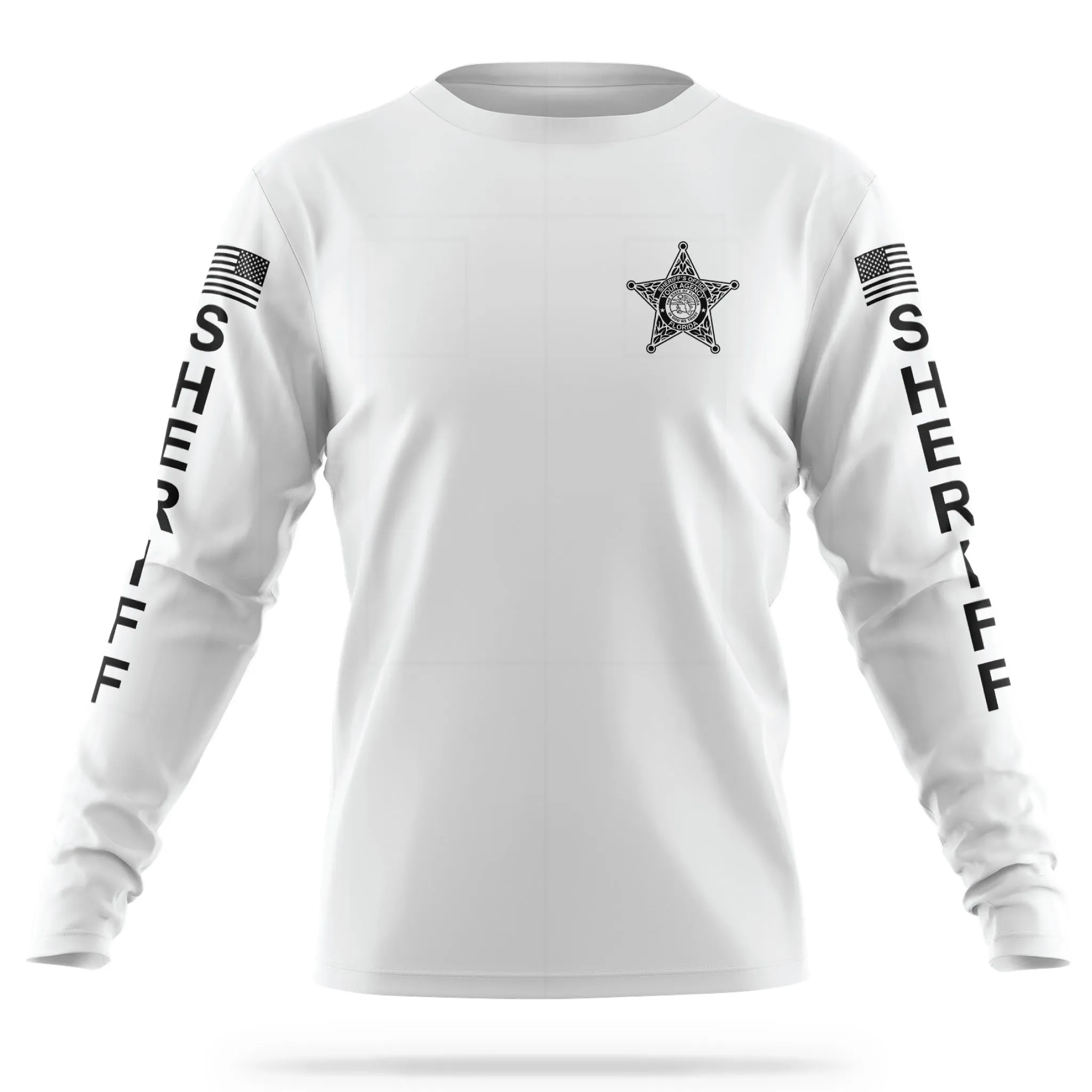 [YOUR AGENCY] SHERIFF Utility Long Sleeve